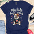 My kids have paws - V5 - Mommy Shirt T-Shirt